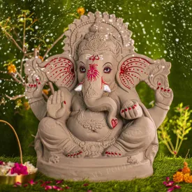 2FEET Siddhi Vinayak Eco-Friendly Ganpati | Plant-A-Ganesha
