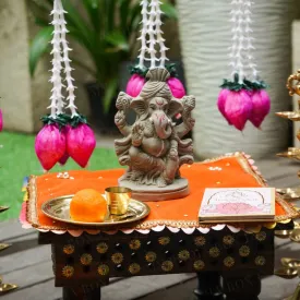 7INCH Aditijaya Eco-Friendly Ganpati | Plant-A-Ganesha