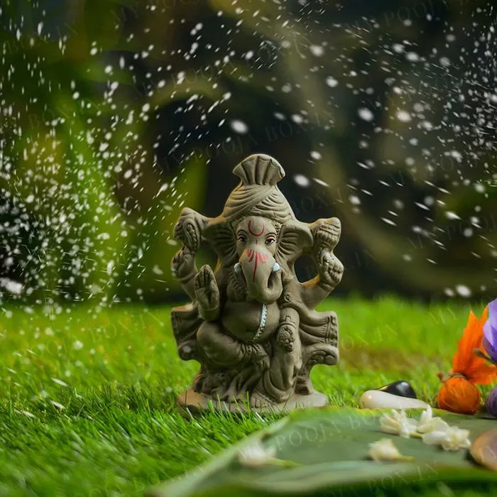 7INCH Aditijaya Eco-Friendly Ganpati | Plant-A-Ganesha