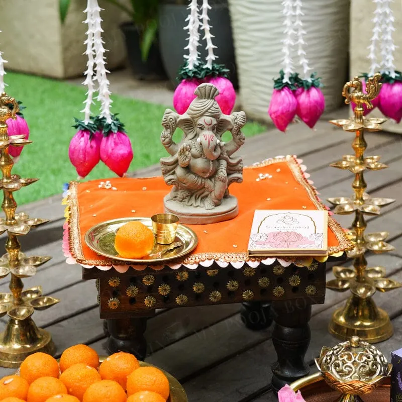 7INCH Aditijaya Eco-Friendly Ganpati | Plant-A-Ganesha
