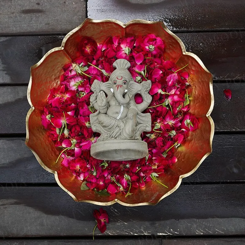 7INCH Aditijaya Eco-Friendly Ganpati | Plant-A-Ganesha