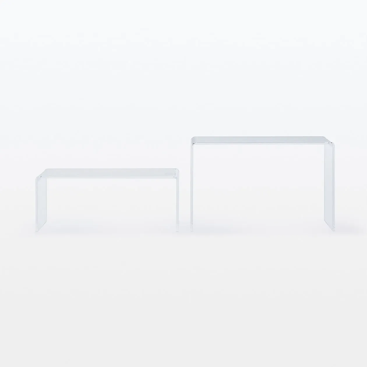 Acrylic Partition Shelf - Small