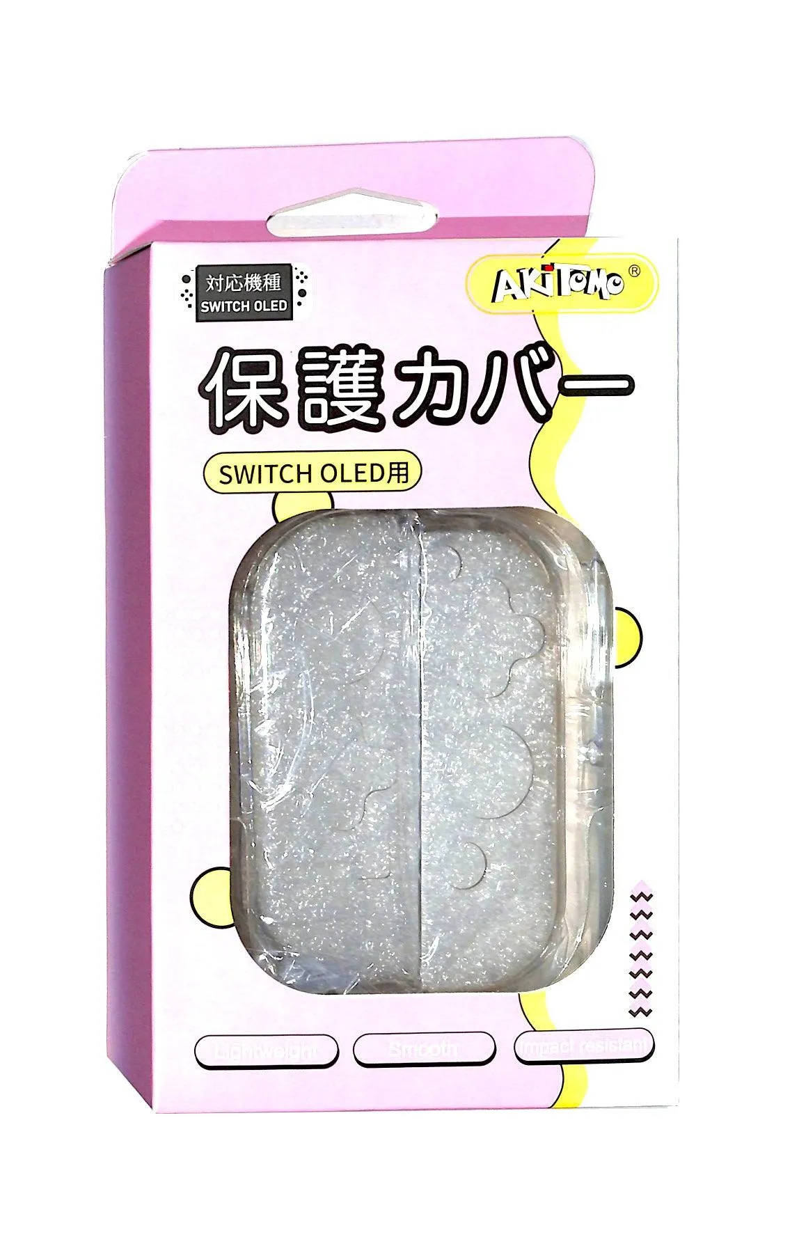 AKITOMO NSW CRYSTAL CASE FOR NINTENDO SWITCH OLED MODEL / NINTENDO SWITCH (AKSW-106)