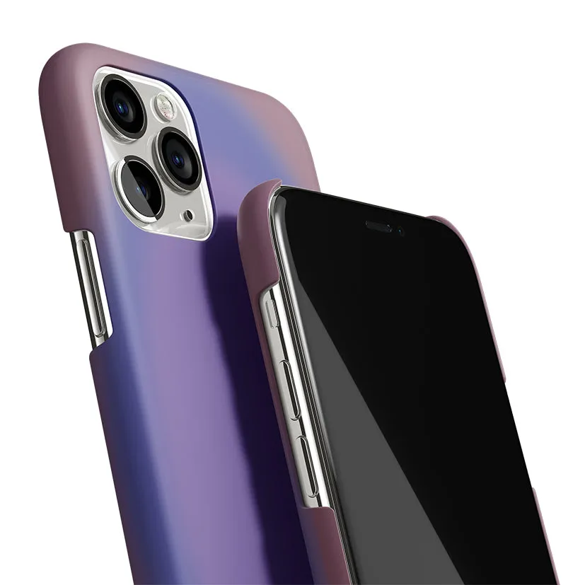 Aura Purple Blue Phone Cover | Matte Case