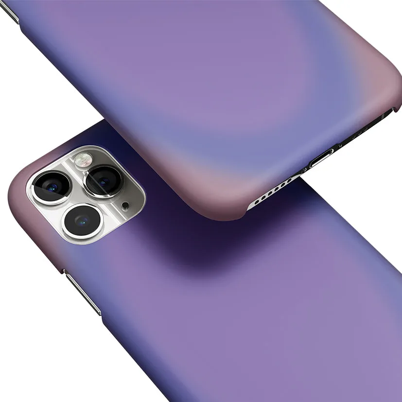 Aura Purple Blue Phone Cover | Matte Case