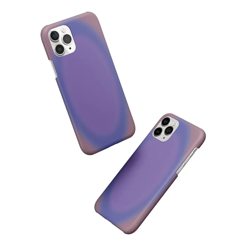 Aura Purple Blue Phone Cover | Matte Case