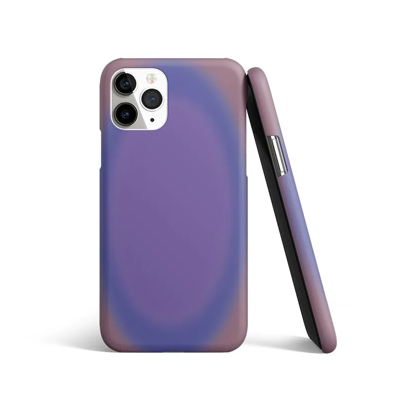 Aura Purple Blue Phone Cover | Matte Case