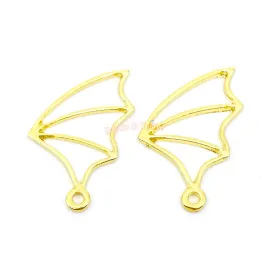 Bat Wings Open Bezel Charm (3 pieces)