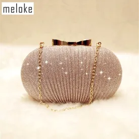 Bling evening bags luxury folds banquet bags sequin wedding dinner bags for girls party dinner bags