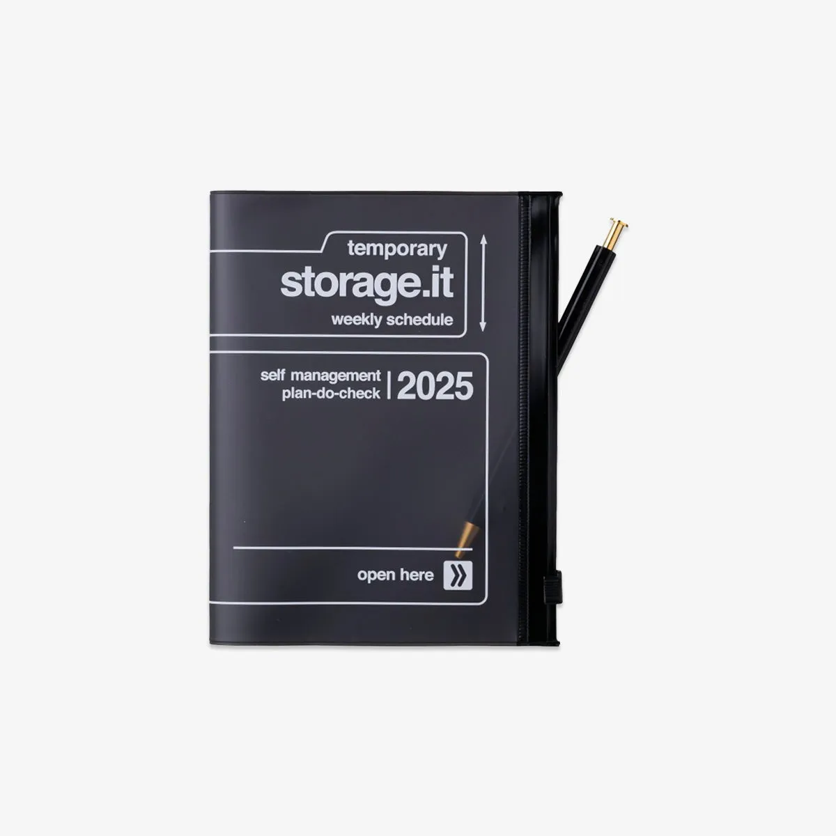 CALENDAR SEP 2024 - DEC 2025 A6 // STORAGE IT BLACK