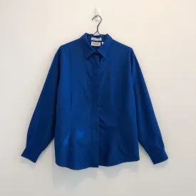 Cobalt Blue Line Art Blouse