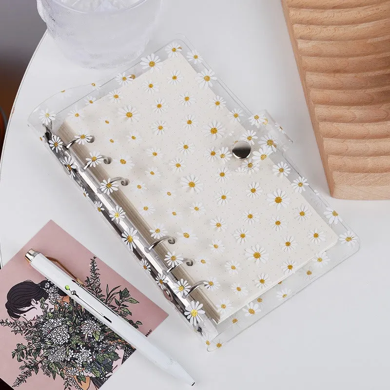 Daisy Loose Leaf PVC Binder with pages