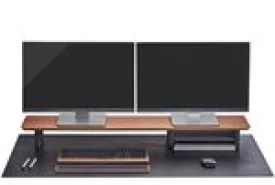 Desk Pad (Leather / Black / Extra Large)