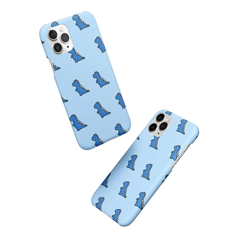 Dino Blue Phone Cover | Matte Case