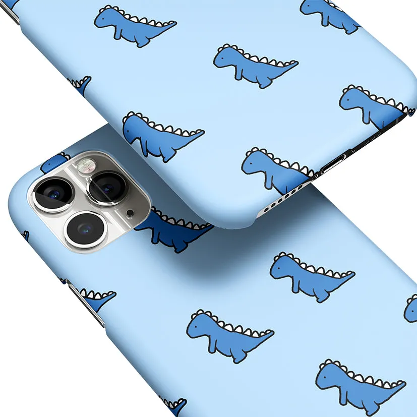 Dino Blue Phone Cover | Matte Case