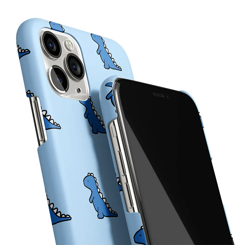 Dino Blue Phone Cover | Matte Case