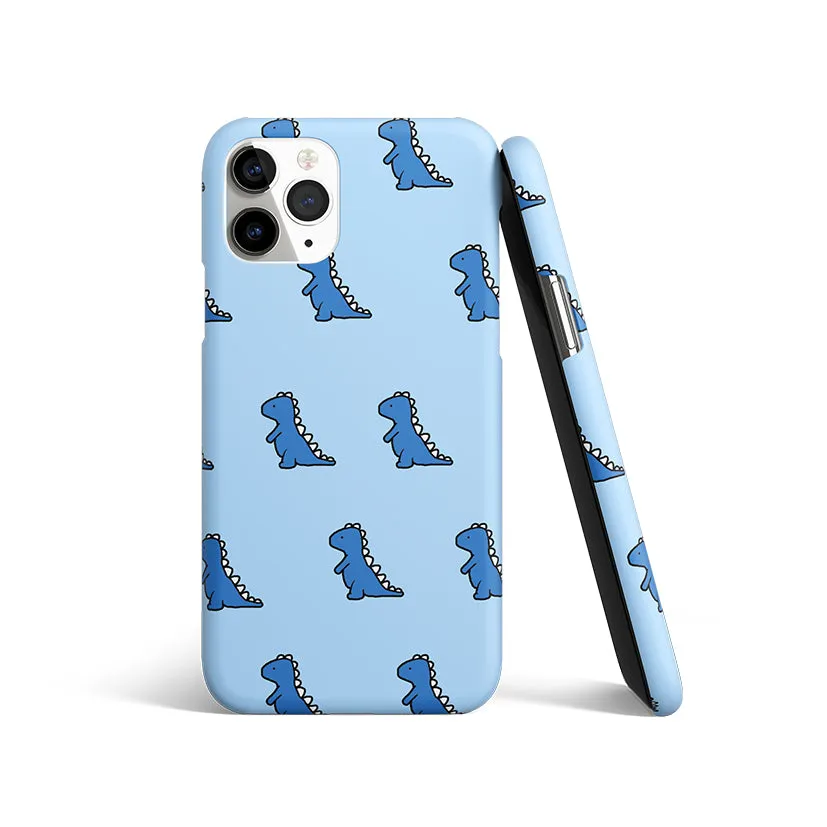 Dino Blue Phone Cover | Matte Case