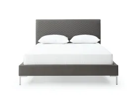 Eliza Faux Leather Upholstered Bed