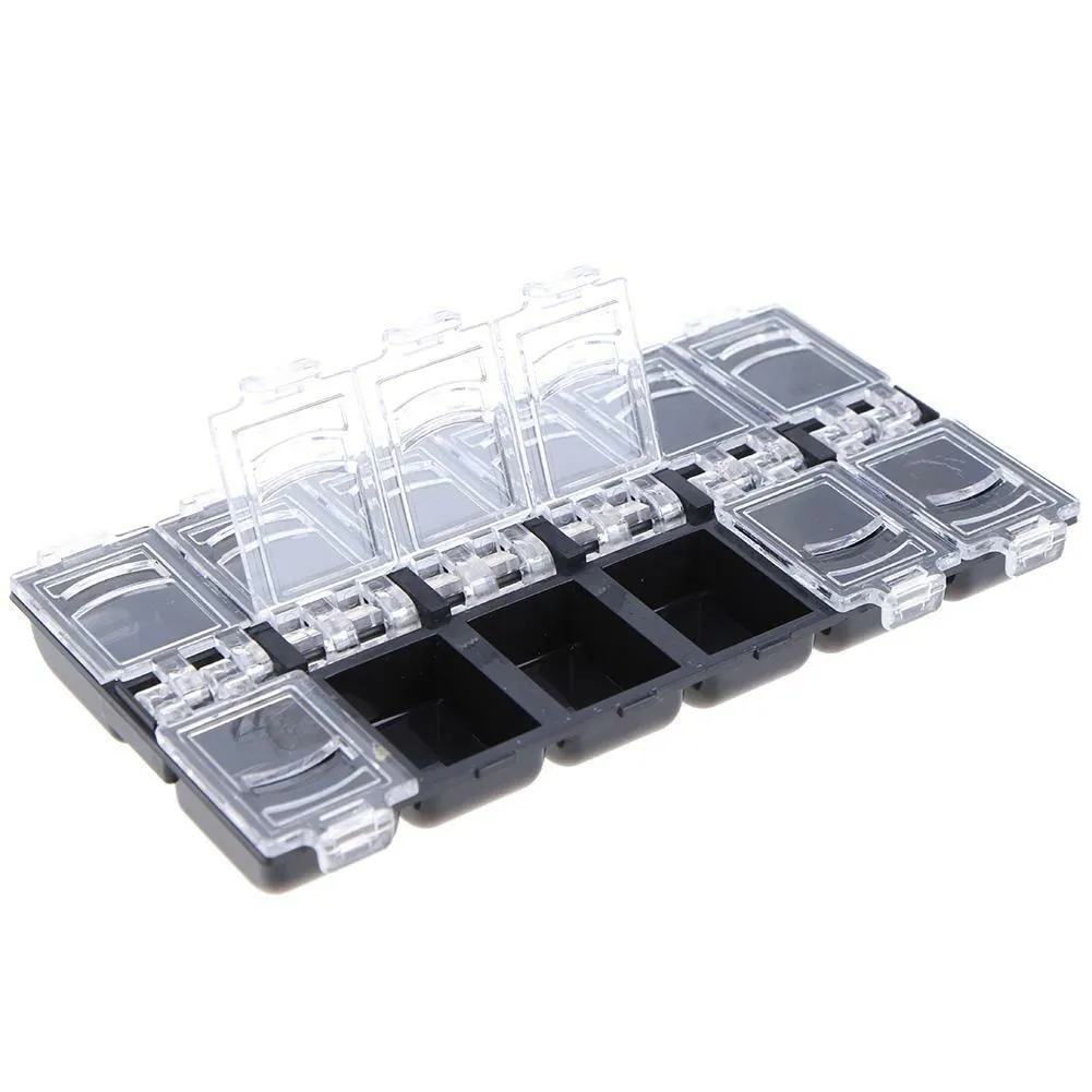 Empty Nail Art Storage Tray 12 Grids