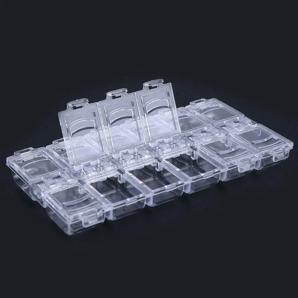 Empty Nail Art Storage Tray 12 Grids