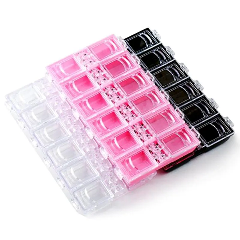 Empty Nail Art Storage Tray 12 Grids