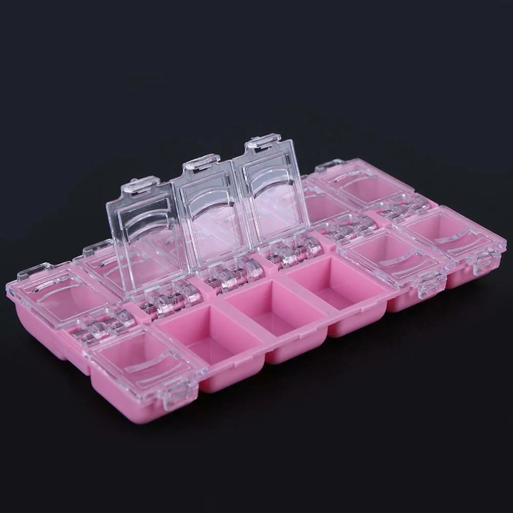 Empty Nail Art Storage Tray 12 Grids