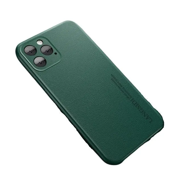 Genuine Leather Mobile Phone Case for Apple iphone