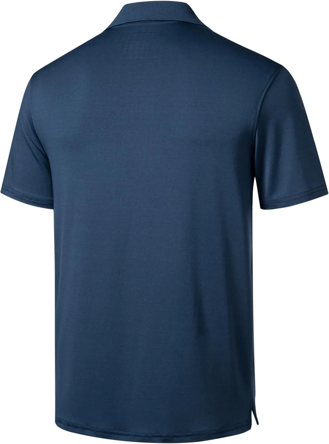 Golf Polo Shirts for Men Short Sleeve Moisture Wicking Dry Fit Performance Designed Collared Solid Casual Polo Shirt