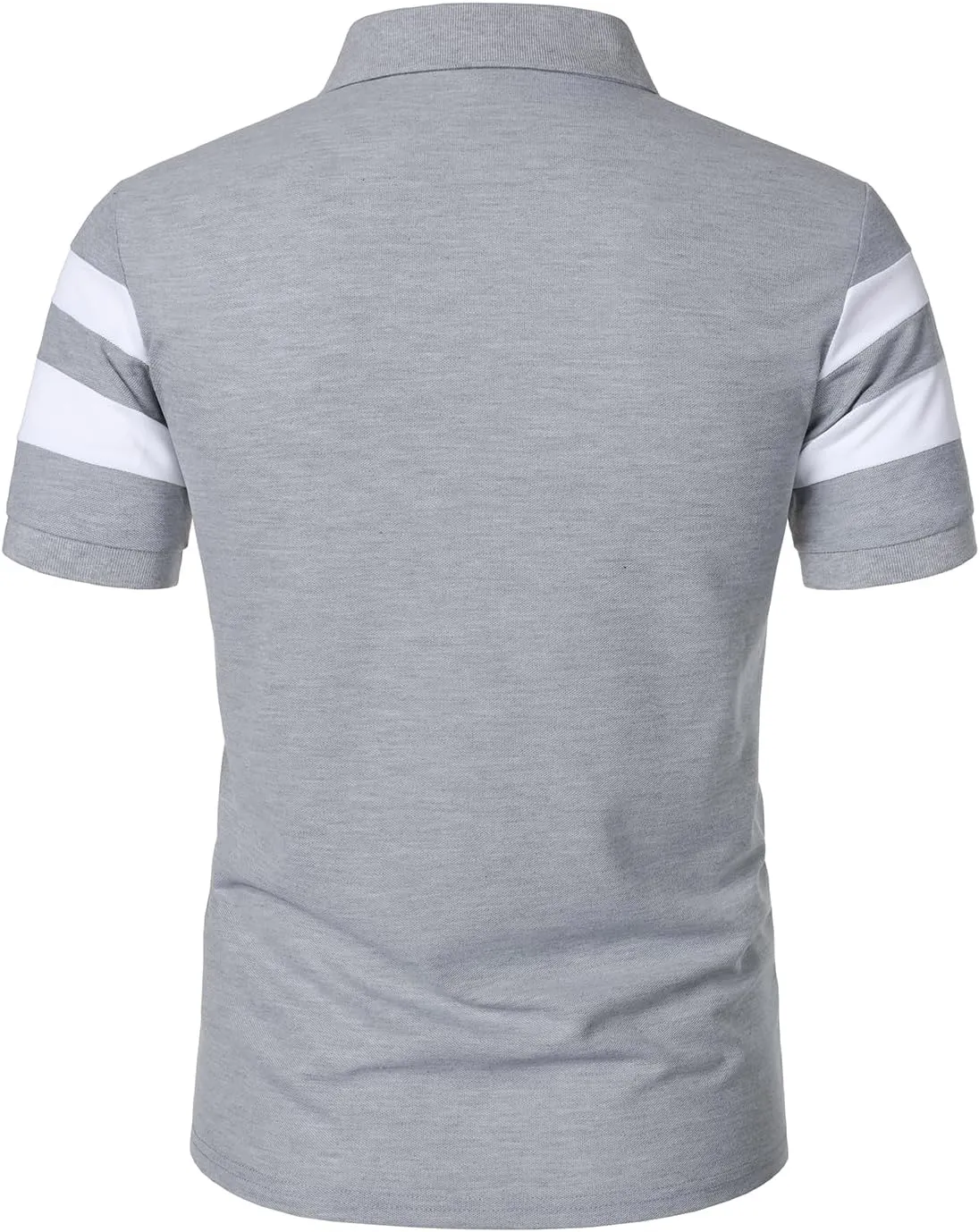HOOD CREW Mens Short Sleeve Polo Shirts Stylish Design Summer T Shirt