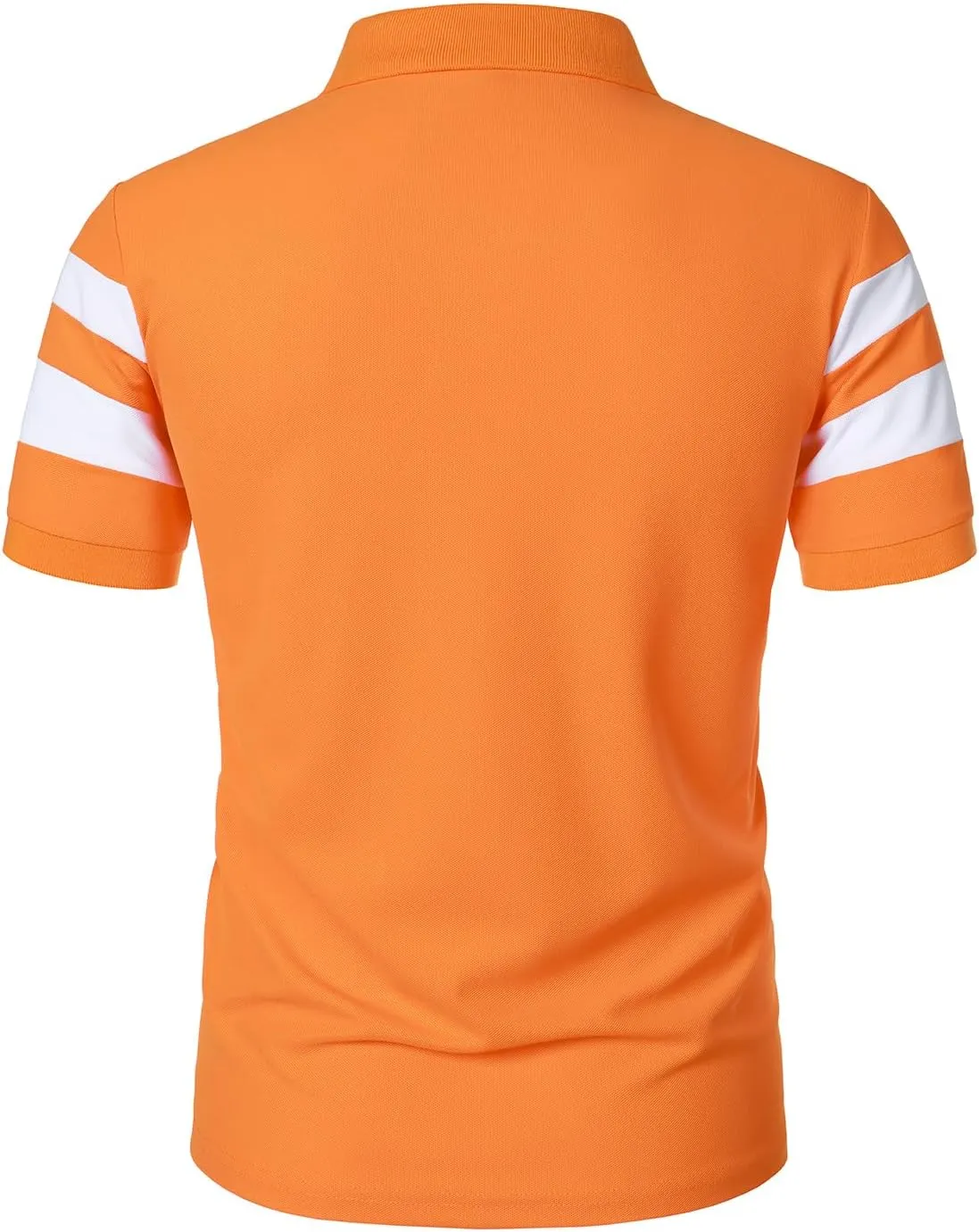 HOOD CREW Mens Short Sleeve Polo Shirts Stylish Design Summer T Shirt