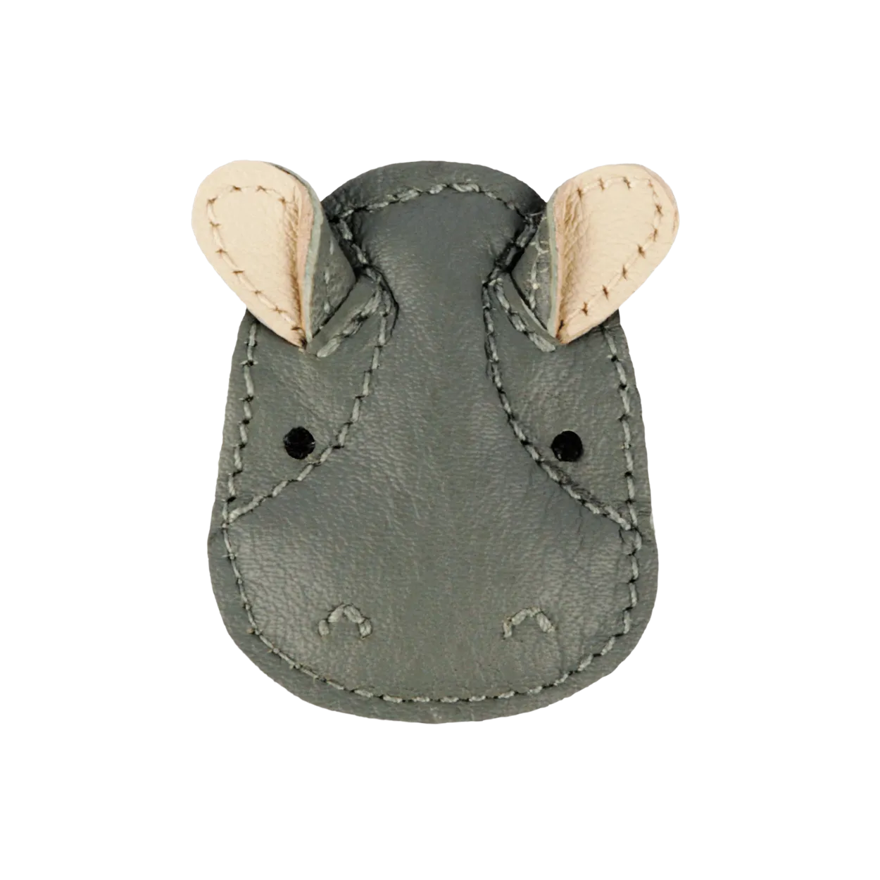 Josy Special Hairclip | Hippo | Green Bay Leather
