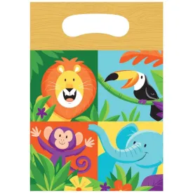 Jungle Safari Loot Bags - 8 Pkt