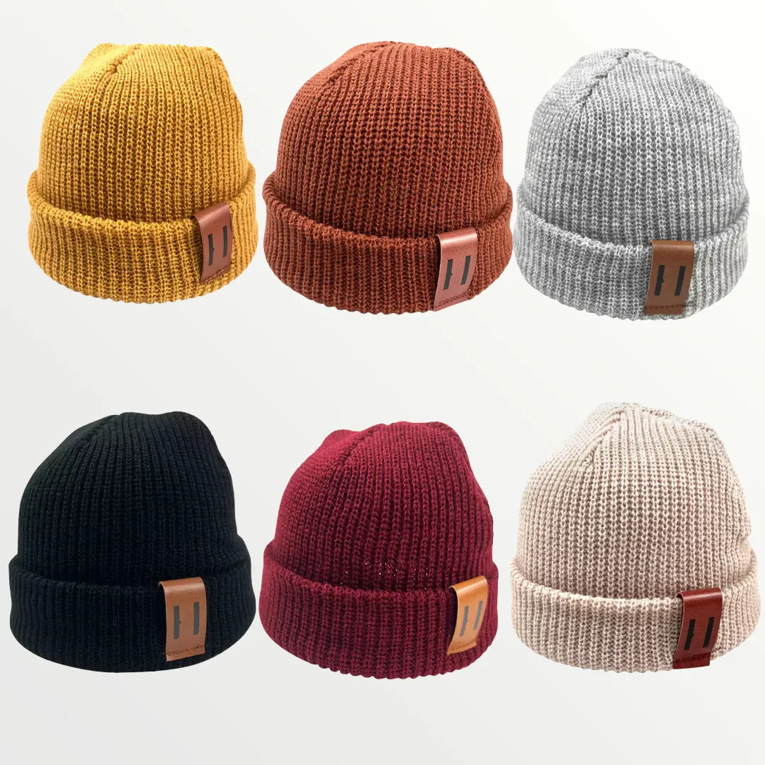 Knit Beanie - 7 Colors Available