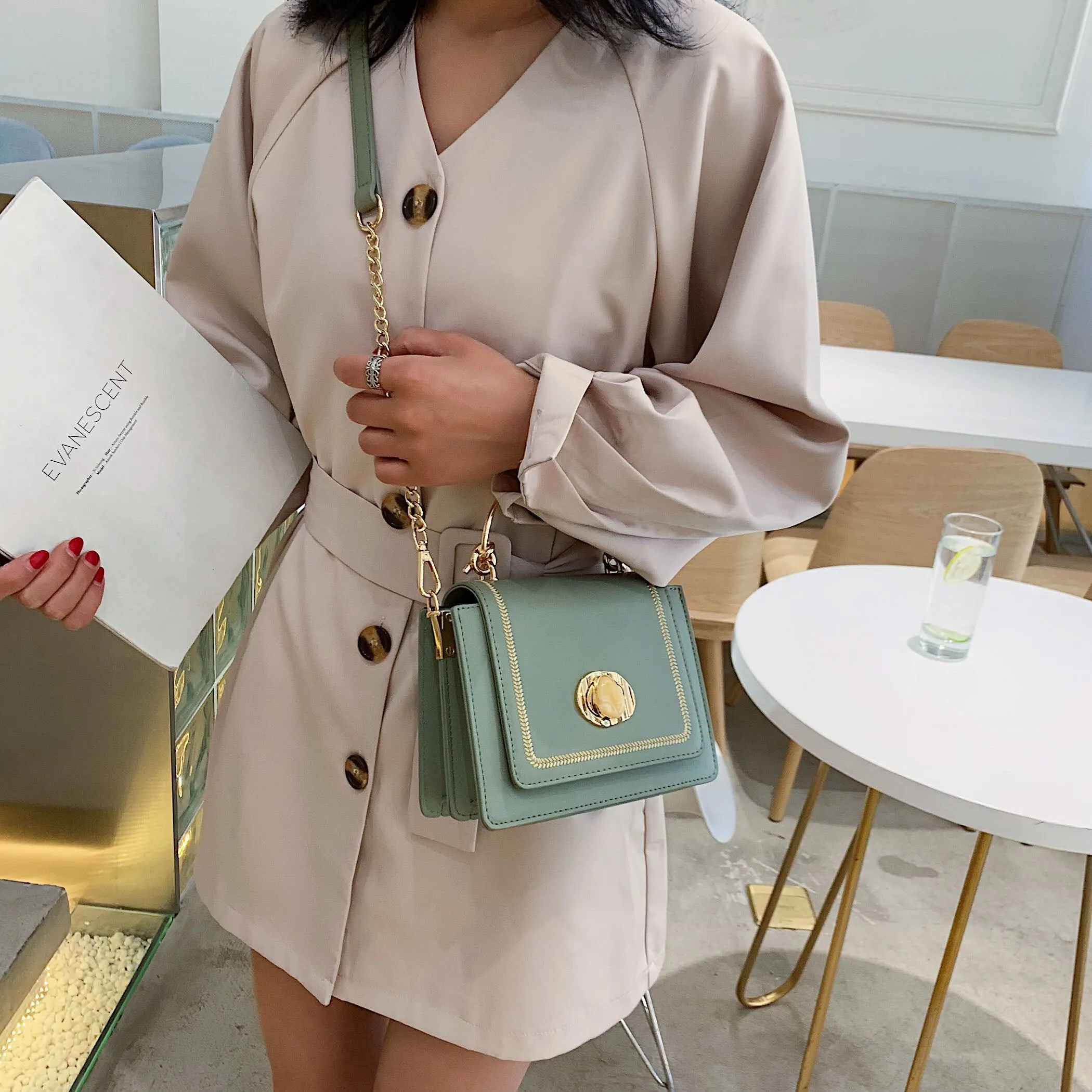 Leather Mini Crossbody Bag
