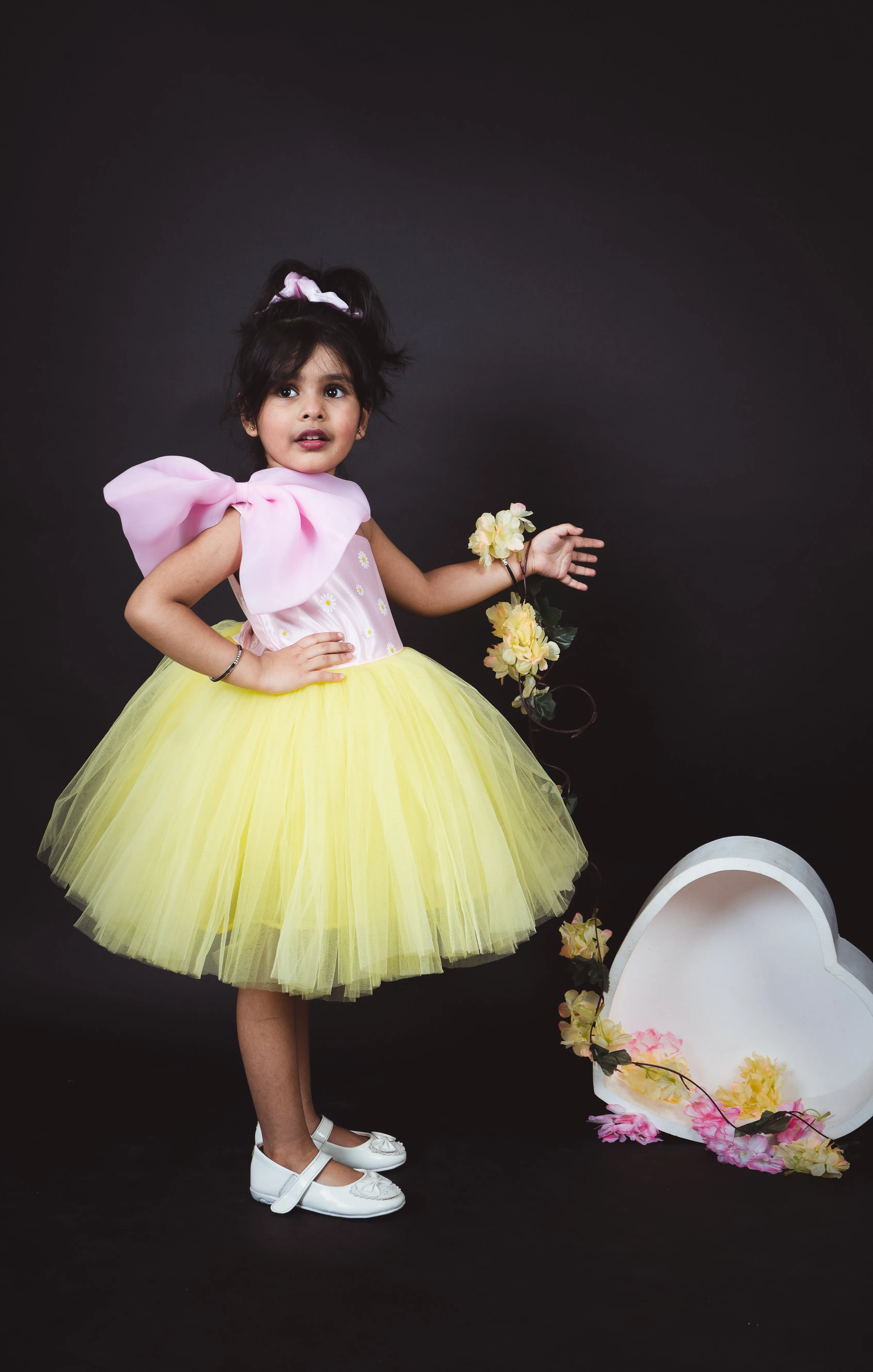 Lime n Shine Bow Dress