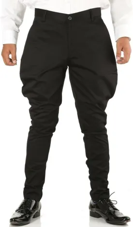 Men's Double Pleated Buckled Slim Pants Stylish Tailored Trouser Formal Wear Adjustable Waist Outfits Pants