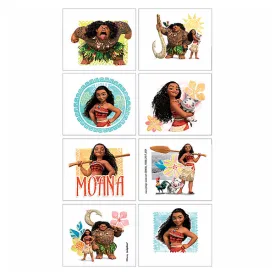 Moana Tattoos 1 Sheet