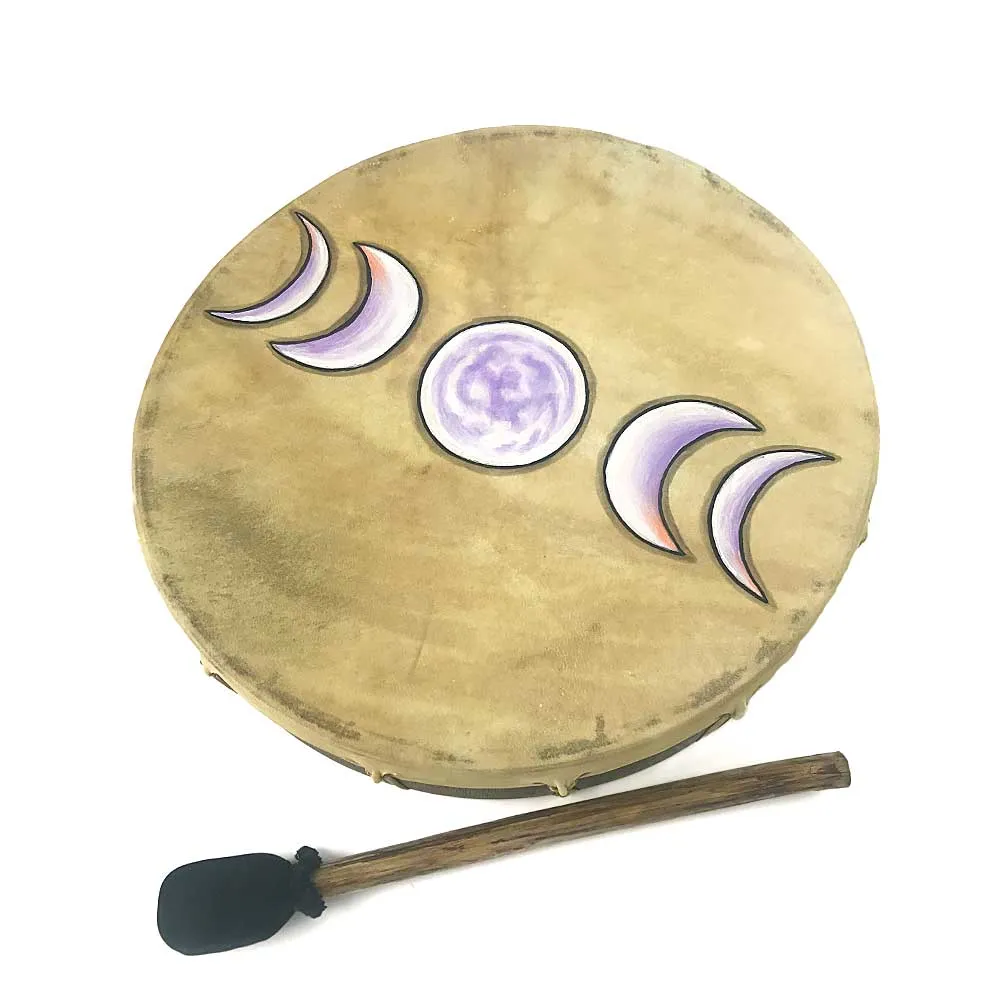 Moon Phase Frame Drum
