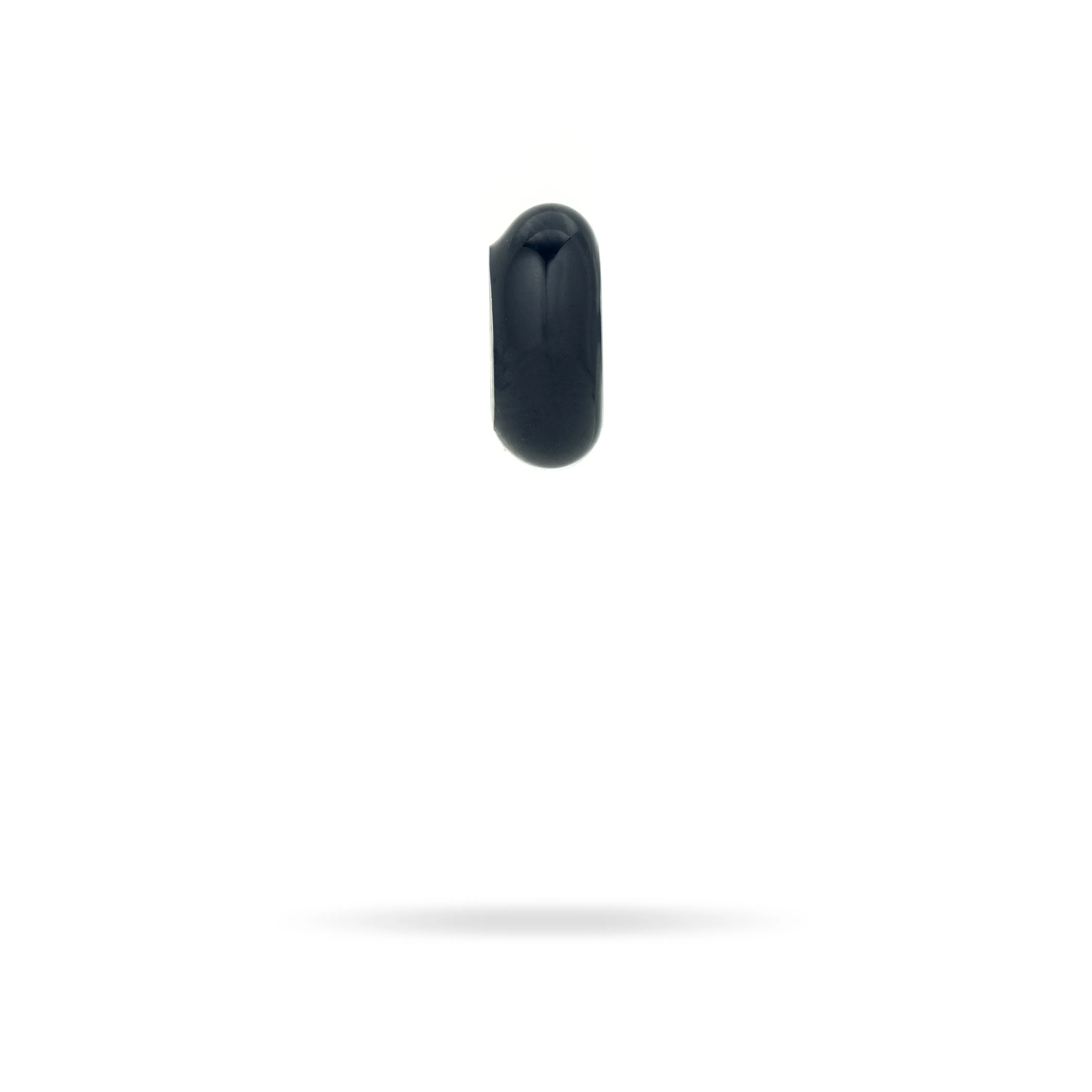 Navy Enamel Big Bead