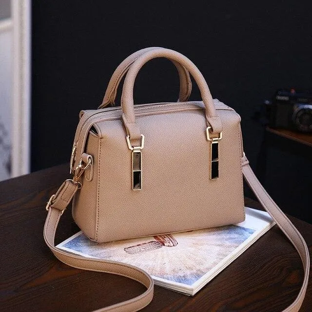 New Design  Pouch Bolsas Purse Fashion Leather Handbag