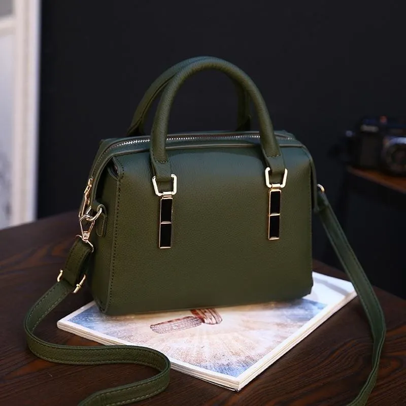 New Design  Pouch Bolsas Purse Fashion Leather Handbag