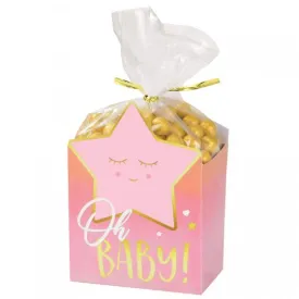 Oh Baby Girl Favor Box Kit 8pk