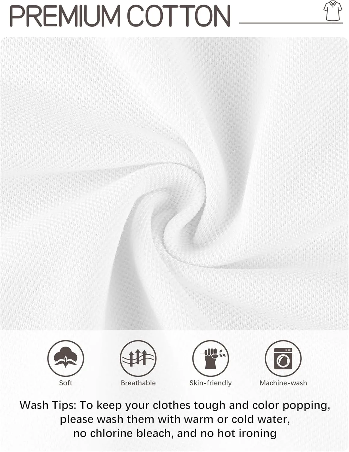 OHD 4 Pack Boys Polo Shirt Cotton School Uniform Polo Shirts for Boys Soft Kids Polo Shirt Multiple Color Short Sleeve Polo