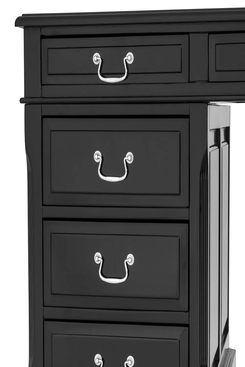 (Open-Box) Black Rectangular Desk | Eichholtz British