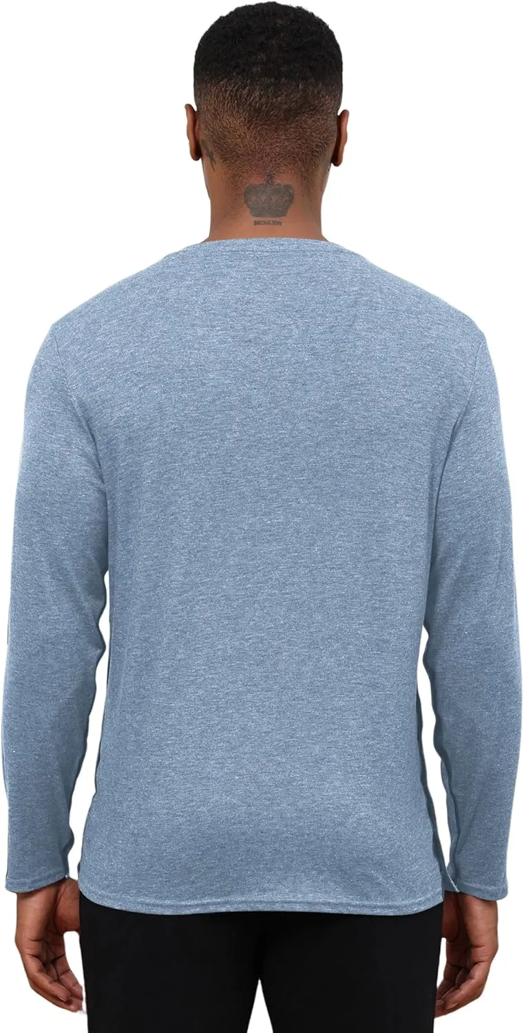 Poriff Unisex Post Shuolder Surgery Shirts for Recovery Full Tear Away Snap Long Sleeve Men Chemo Port Shirts for Women