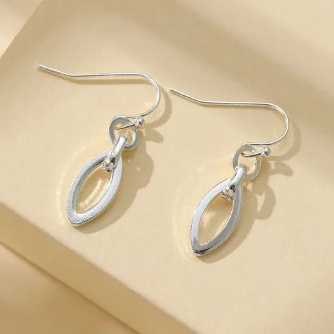 Silver Links Earrings