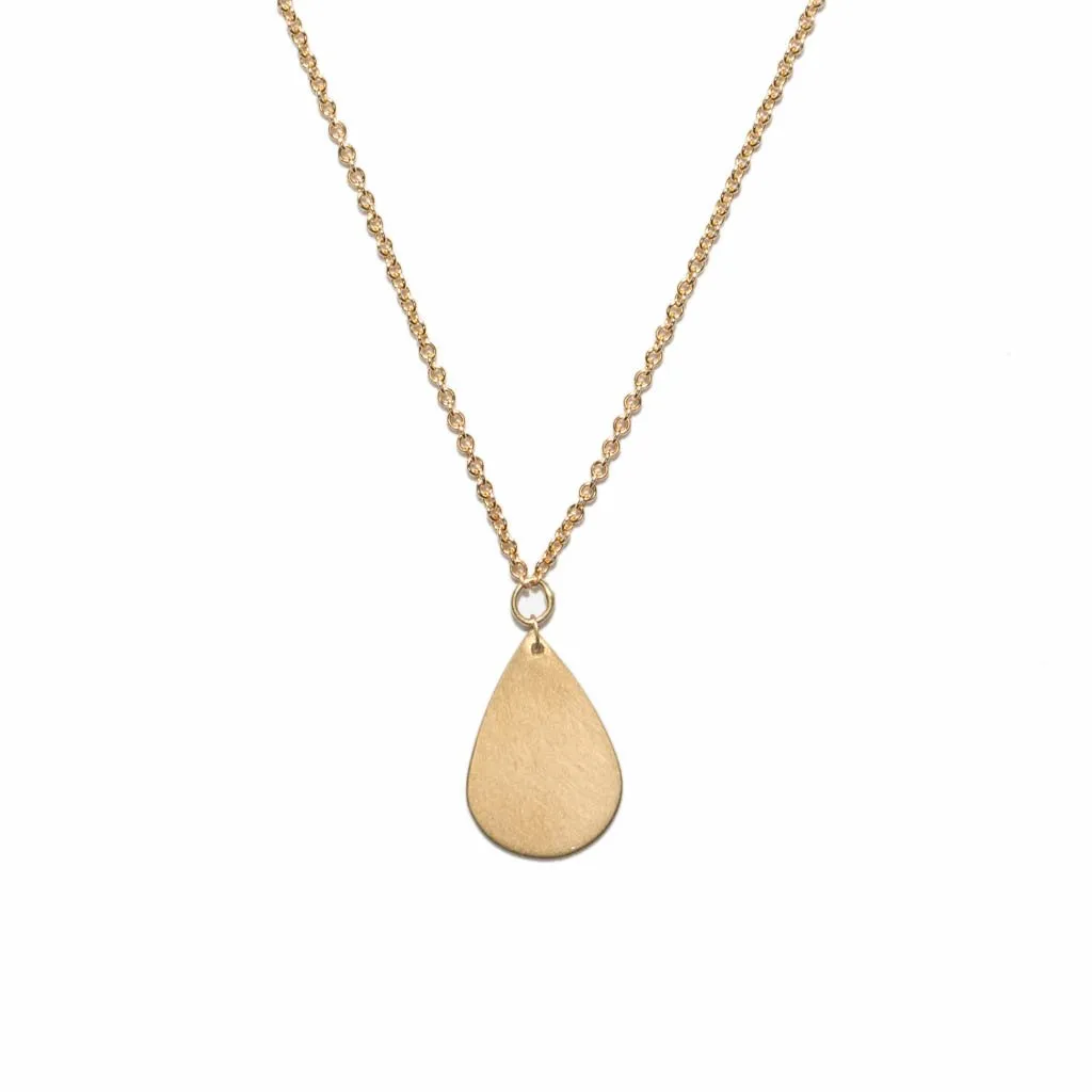 Single Teardrop Necklace - Carla Caruso