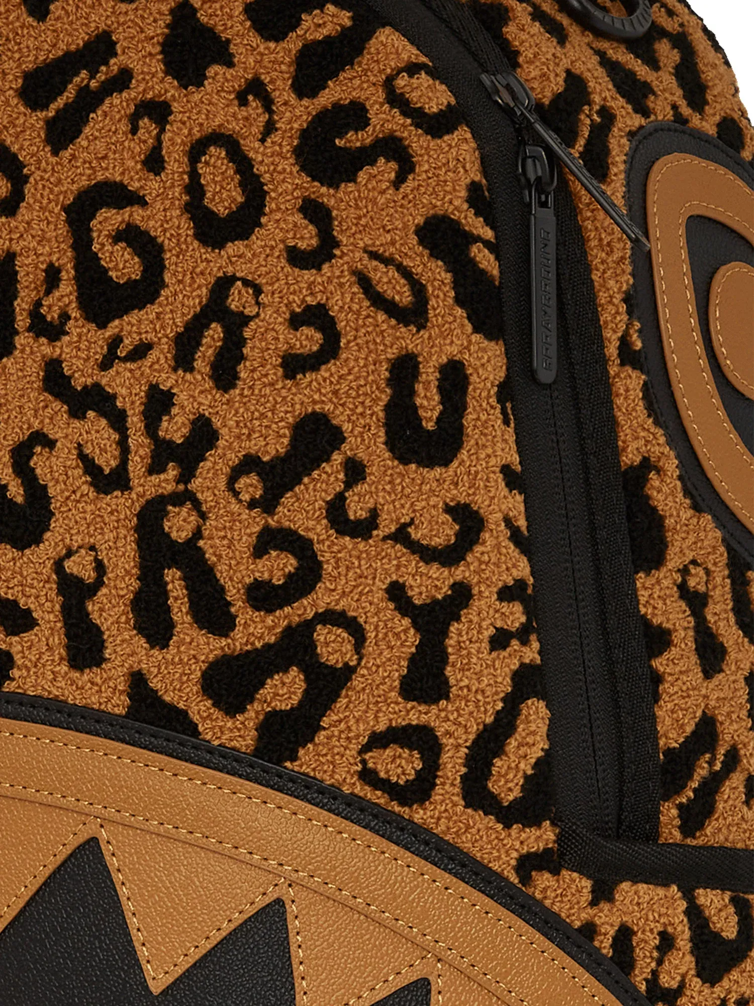 Sprayground Cheetah Chenille DLXSV Backpack
