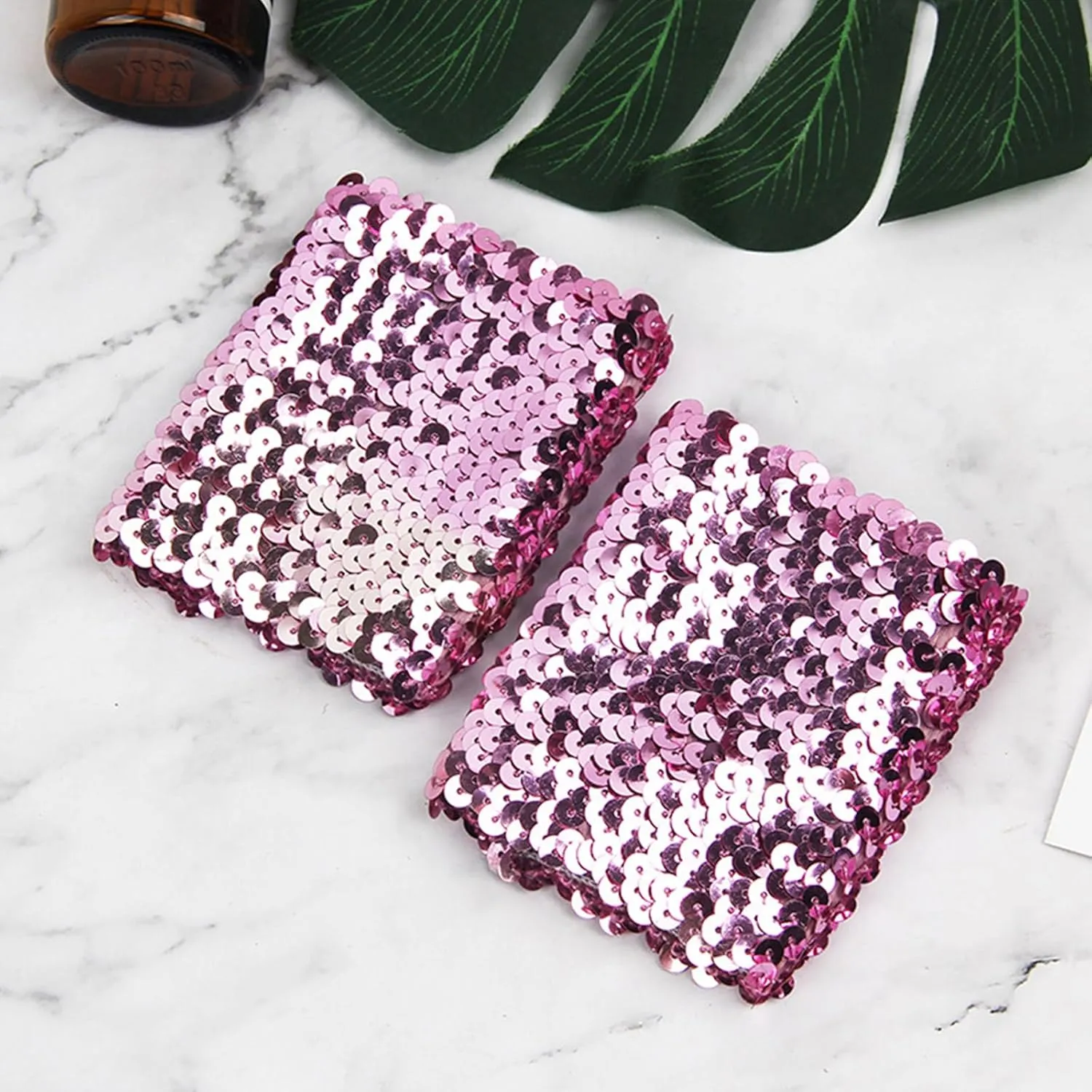 Stylish Stretchy Elastic Arm Sleeves Blingbling Sequins For Party Costume Women's Cuffs Arm Sleeve With Sequins