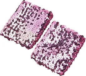 Stylish Stretchy Elastic Arm Sleeves Blingbling Sequins For Party Costume Women's Cuffs Arm Sleeve With Sequins